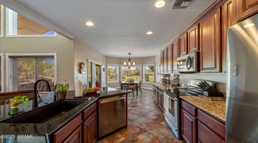 Beautiful granite countertop