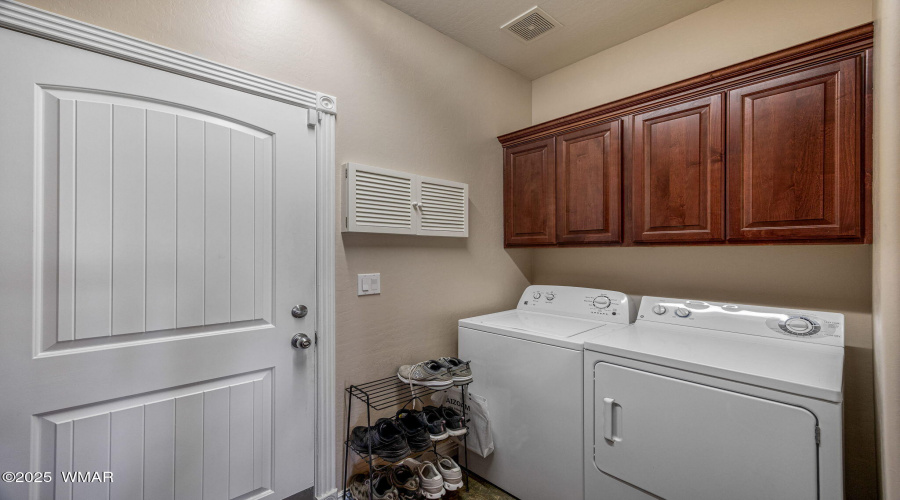 Laundry area