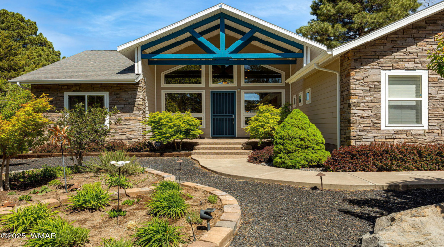 Beautifully landscaped