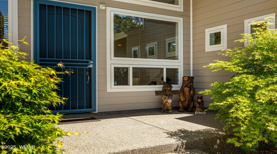 Front entrance
