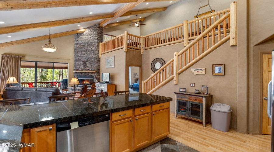 Kitchen To Greatroom