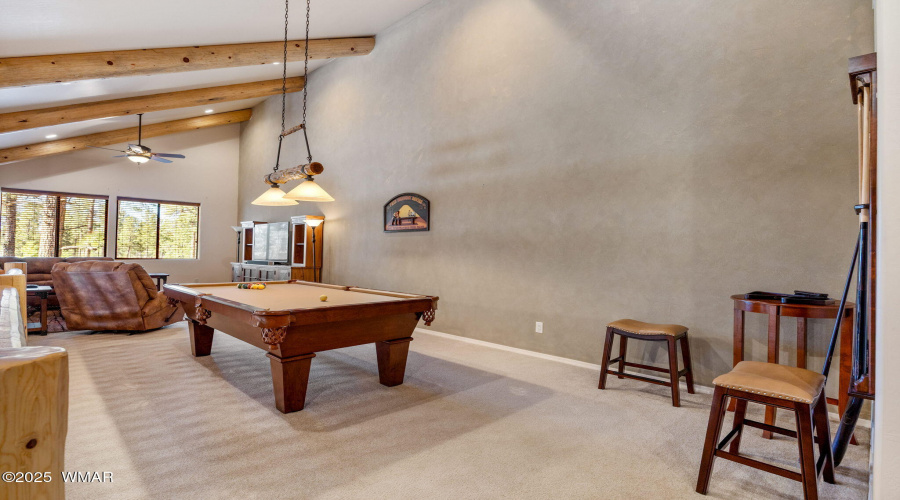 Loft Pool Table