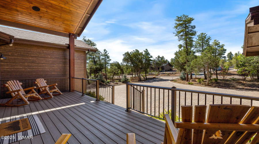 Covered front porch