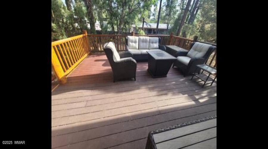 Back deck