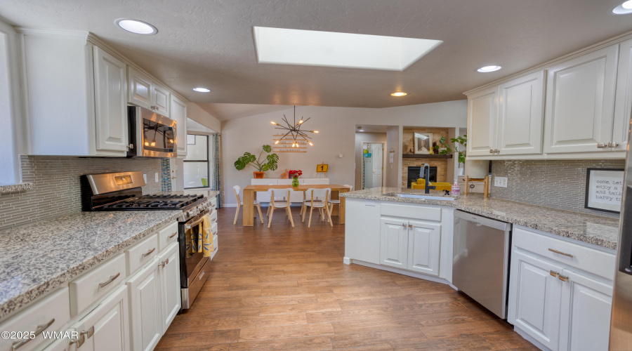 Ample counter space