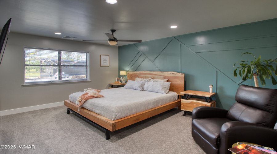 Modern master suite