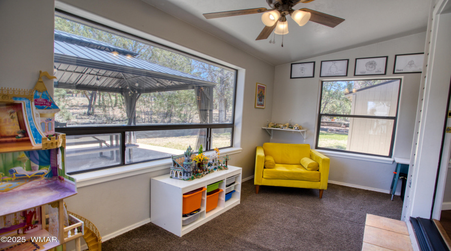 Sunroom/playroom