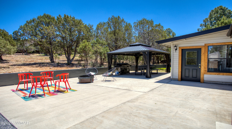 Back patio
