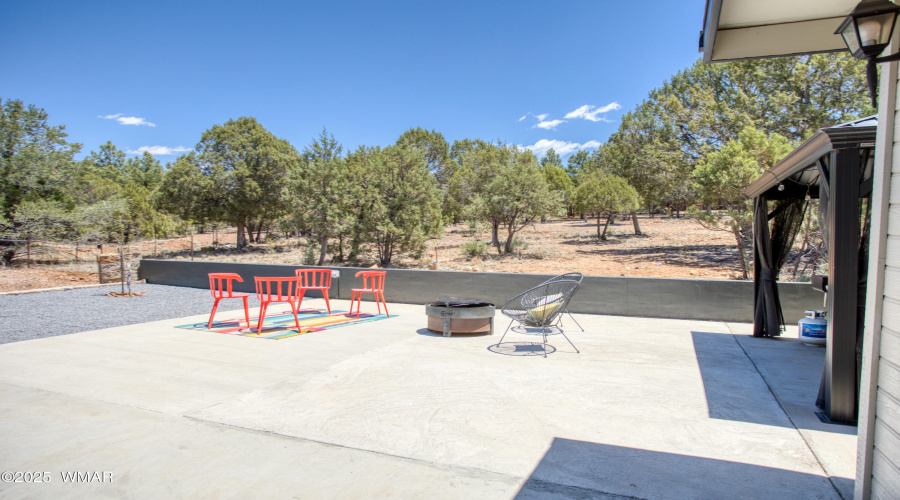 Back patio