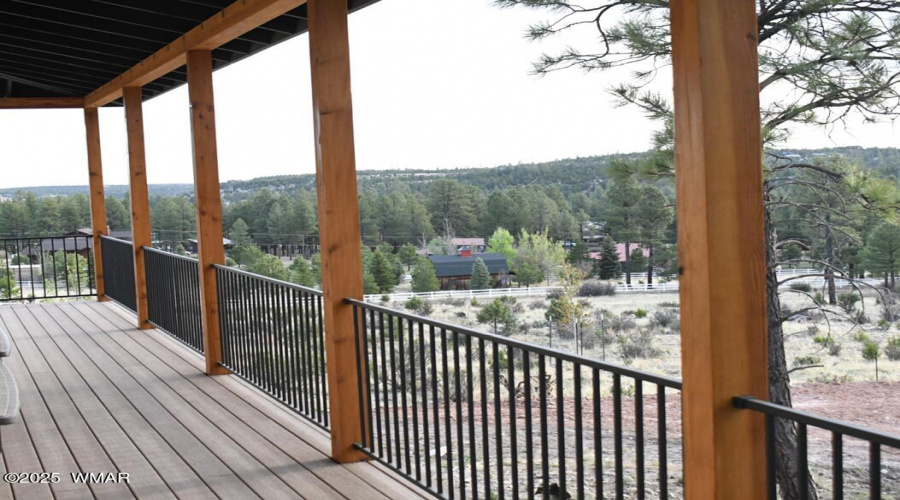 View from patio