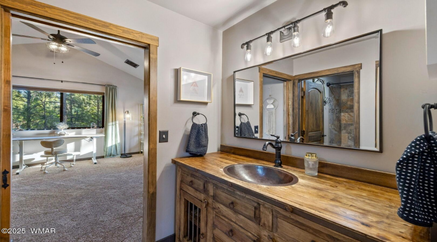 Upstairs bathroom