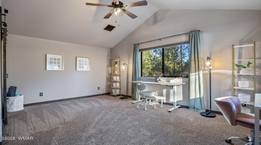 3rd bedroom (upstairs in main house)