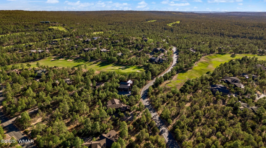 Golf course backing