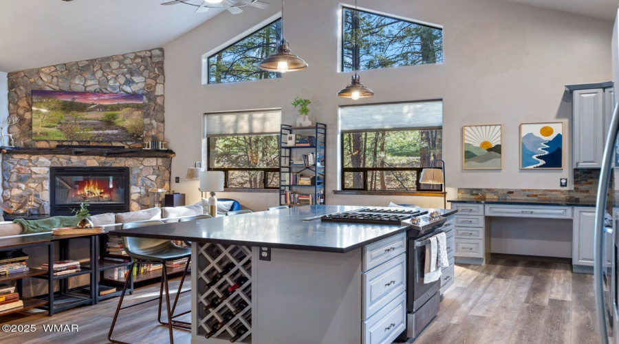 Kitchen to Living Room