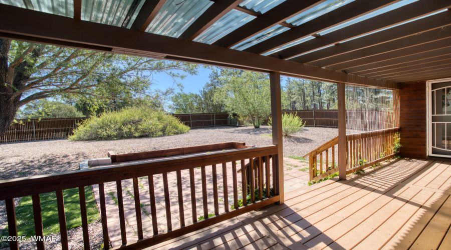 Back Deck to Yard