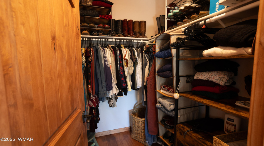 Primary Master closet