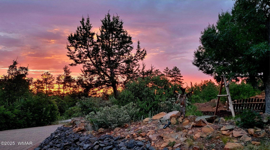 Breathtaking view from the front yard