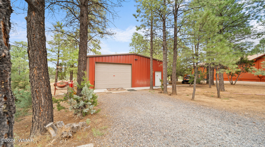 Detached Steel Garage