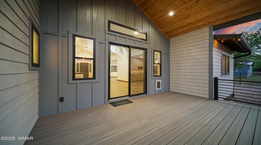 outdoor living off the great room