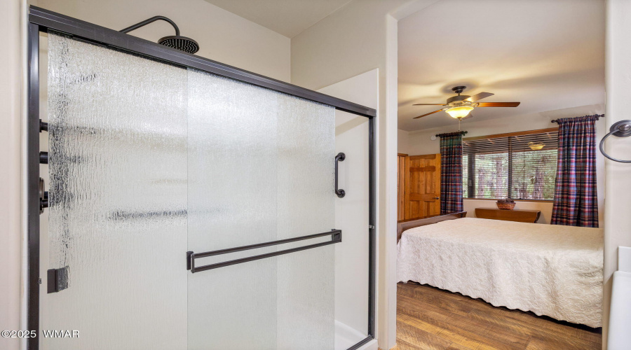 Walk-in Shower in Primary En Suite