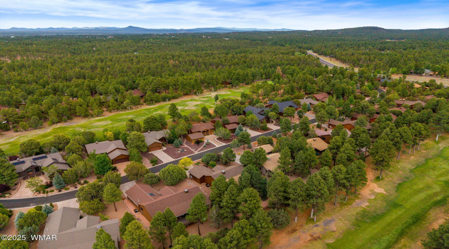 Aerial View of Community