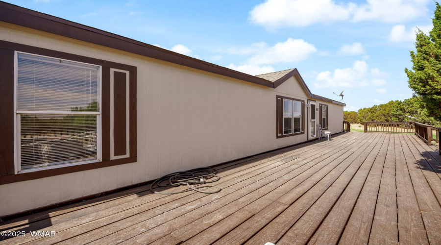 Front Deck to west