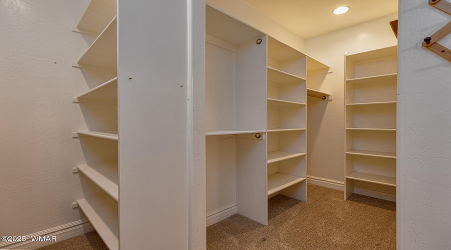 Roomy Walk-in Closet