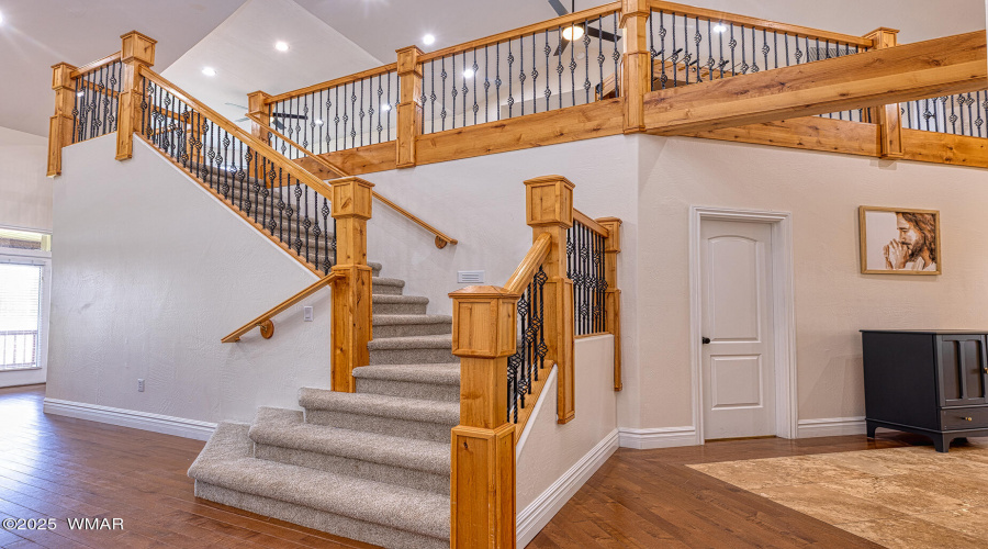 Gorgeous Staircase to Loft