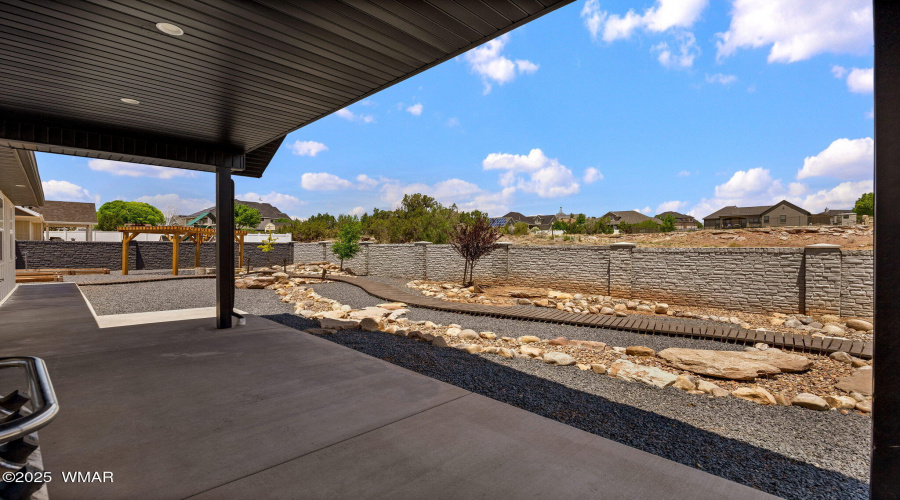 Back Patio View