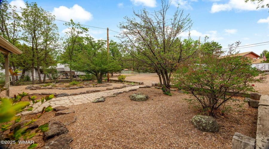 Landscaped Front Yard