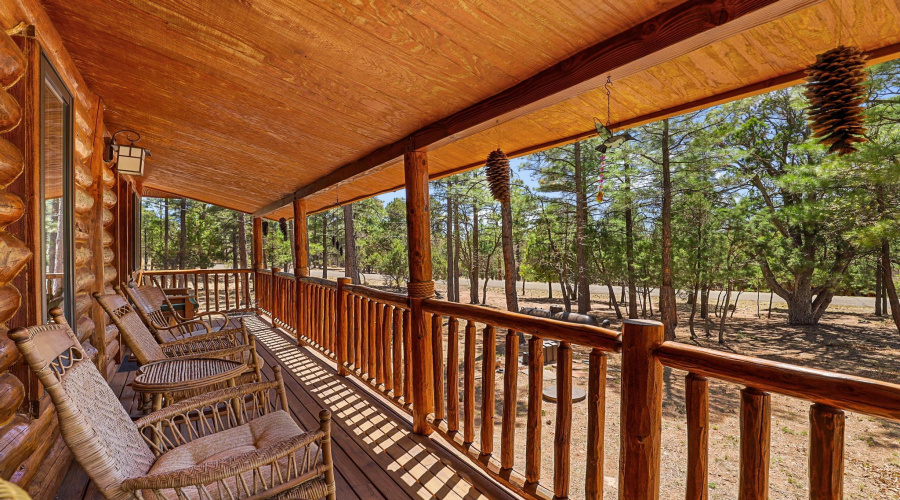 Side covered decks