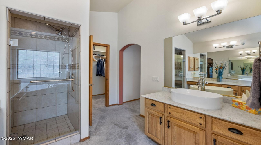 View from tub toward Master bedroom