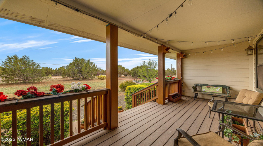 Covered Front Deck