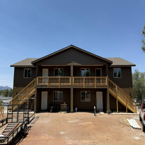 Front of 4 Plex
