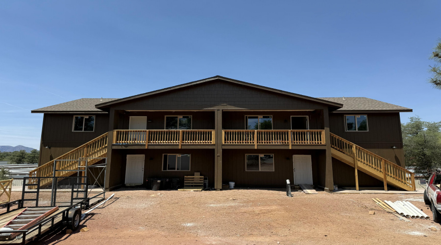 Front of 4 Plex