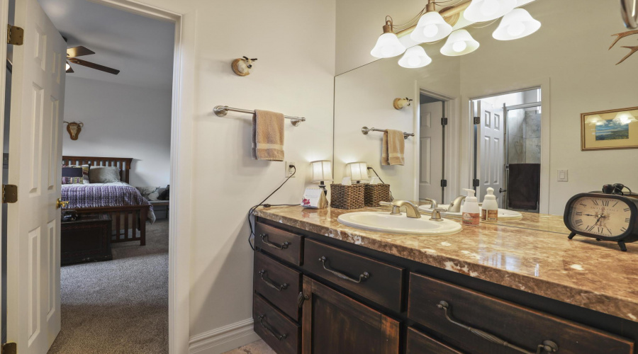 Jack-and-Jill bathroom