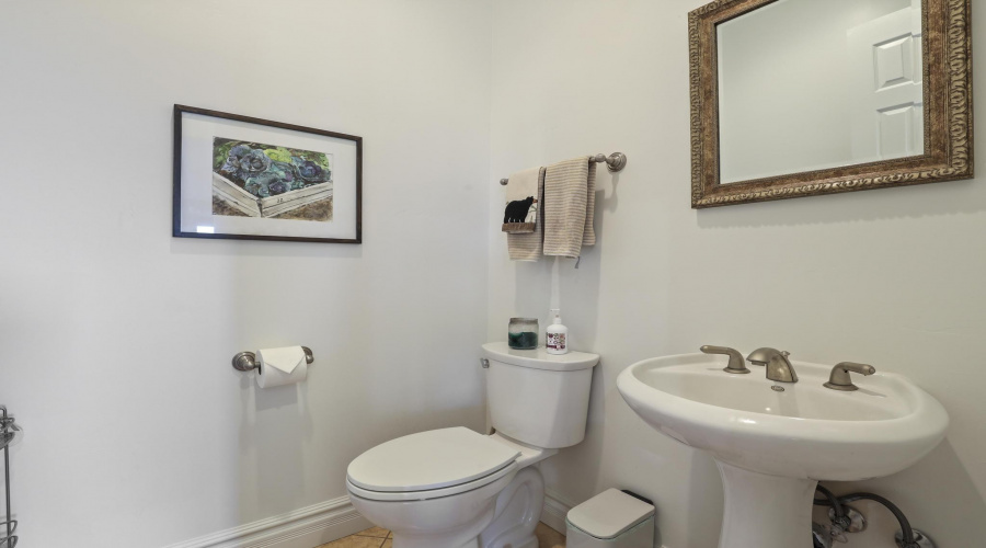 Half bath for guests