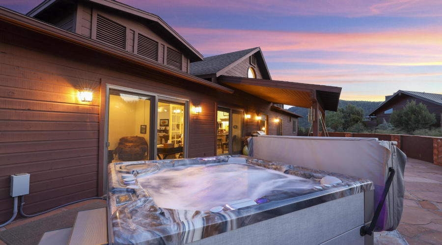 Hot tub off office