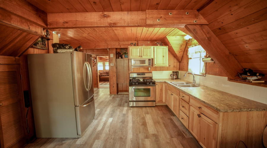 Kitchen with 2 Pantries
