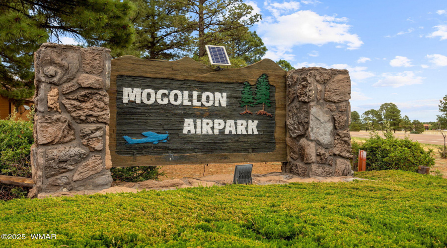WELCOME TO MOGOLLON AIR PARK