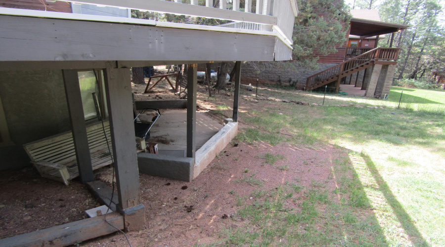 Down patio