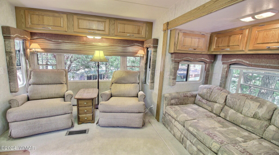 Bright open window views