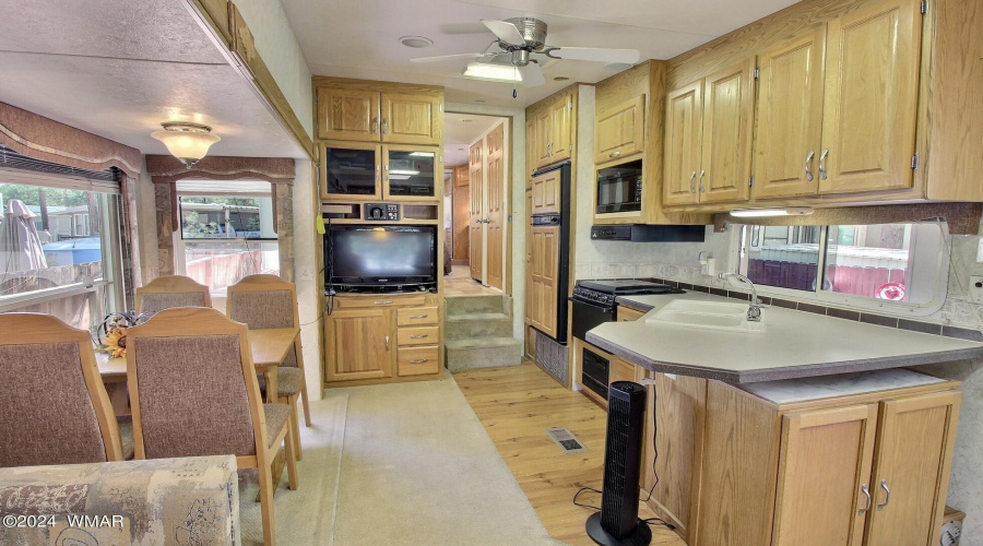 Kitchen and Dining areas