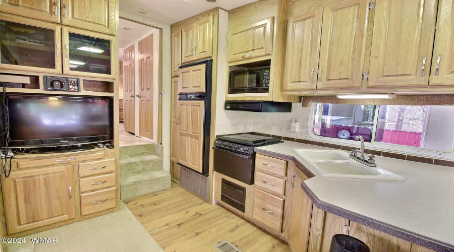 Kitchen with lots of cabinet space
