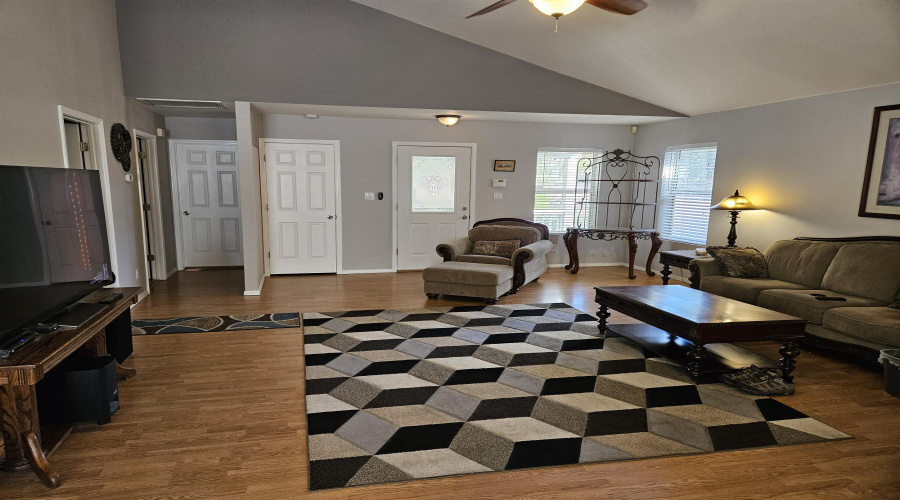 LIVING ROOM FROM DINING RM