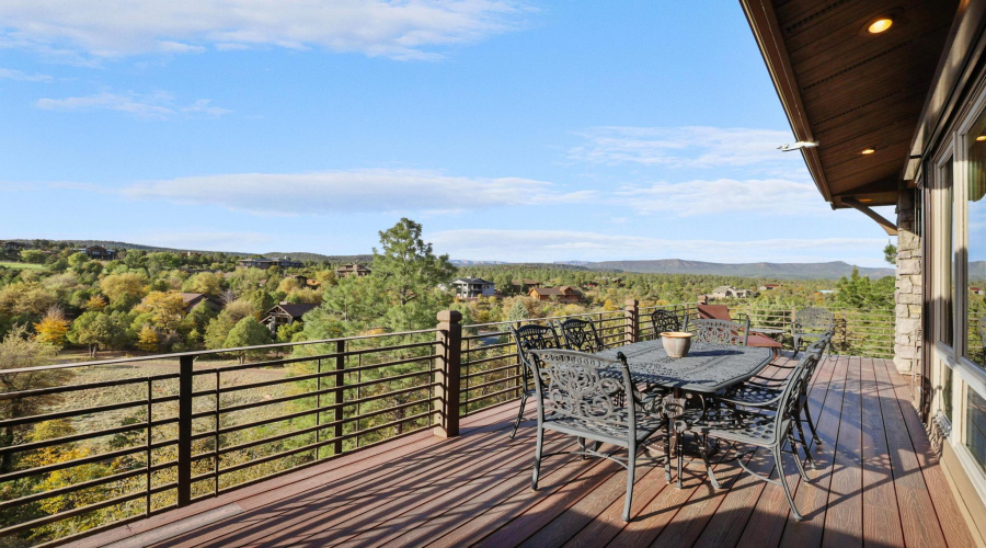 Panoramic Views from Deck