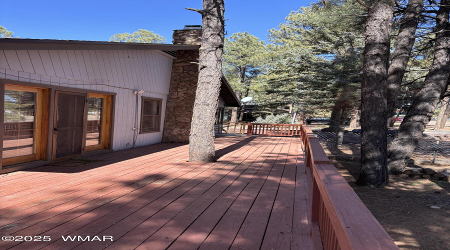 Porch on the East side