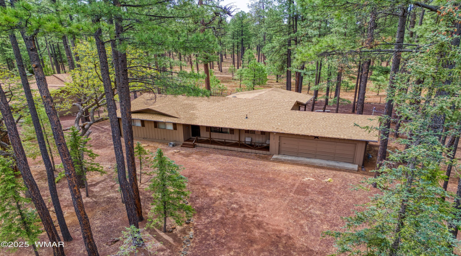 Aerial View Front Looking South