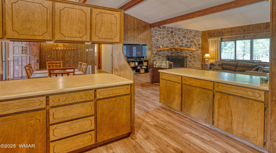 Tons of Counter Area & Cabinet Storage