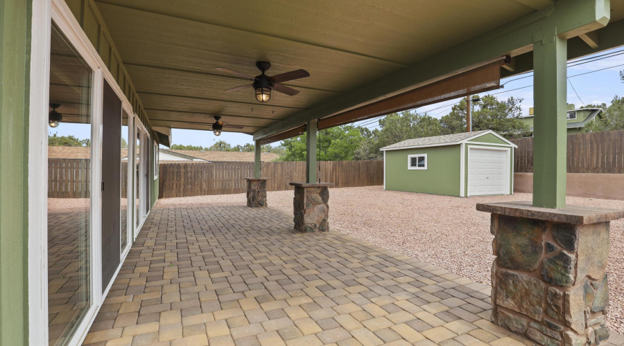 Covered Back Patio